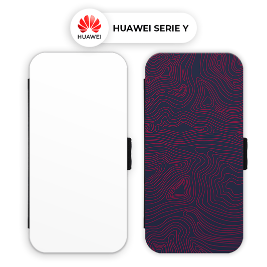 Etui 2D TPU pour Huawei Serie Y. La face avant est la partie qui peut être imprimée.