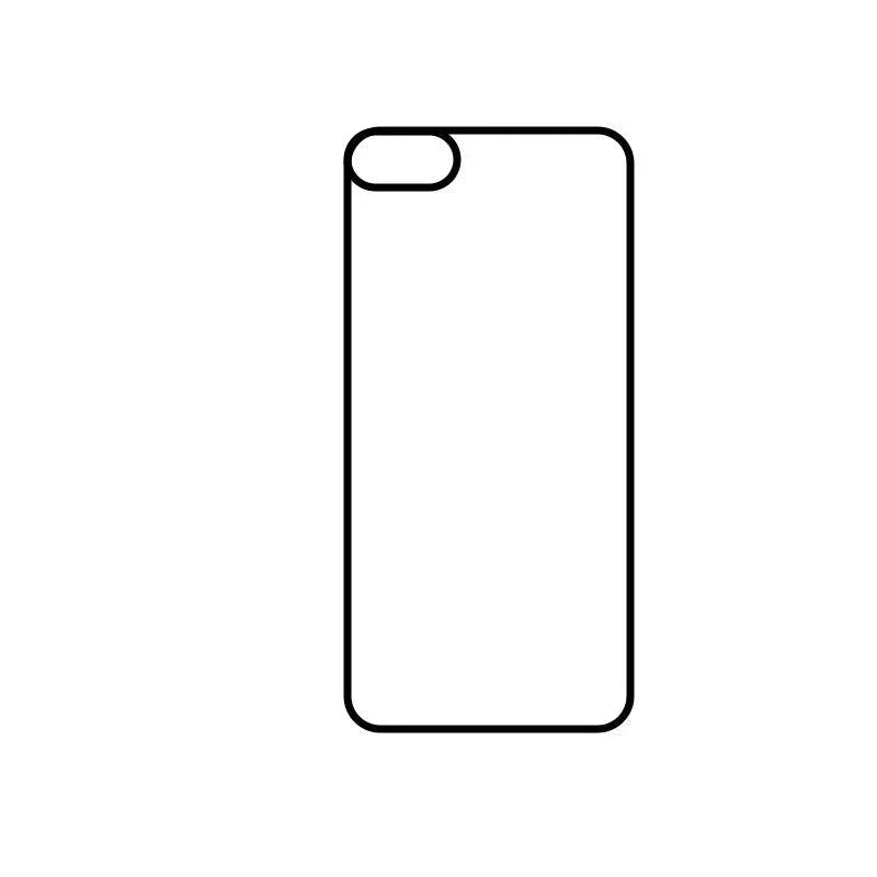 Coque sublimation Coque Sublimable Coque Sublimation Apple - Contour noir Coque Sublimation Apple - Contour noir