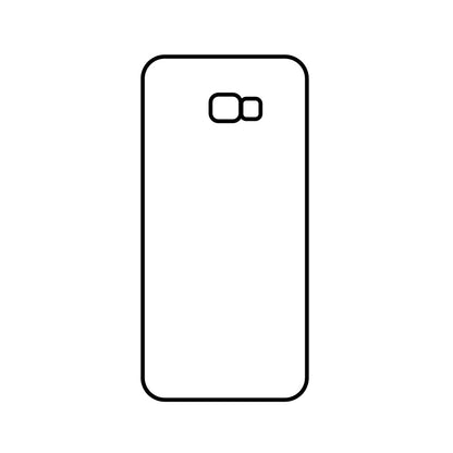 Samsung Galaxy J Sublimation Case - Black Outline
