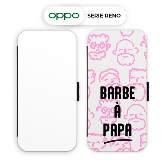 Etui 2D TPU pour Oppo Serie Reno. La face avant est la partie qui peut être imprimée.
