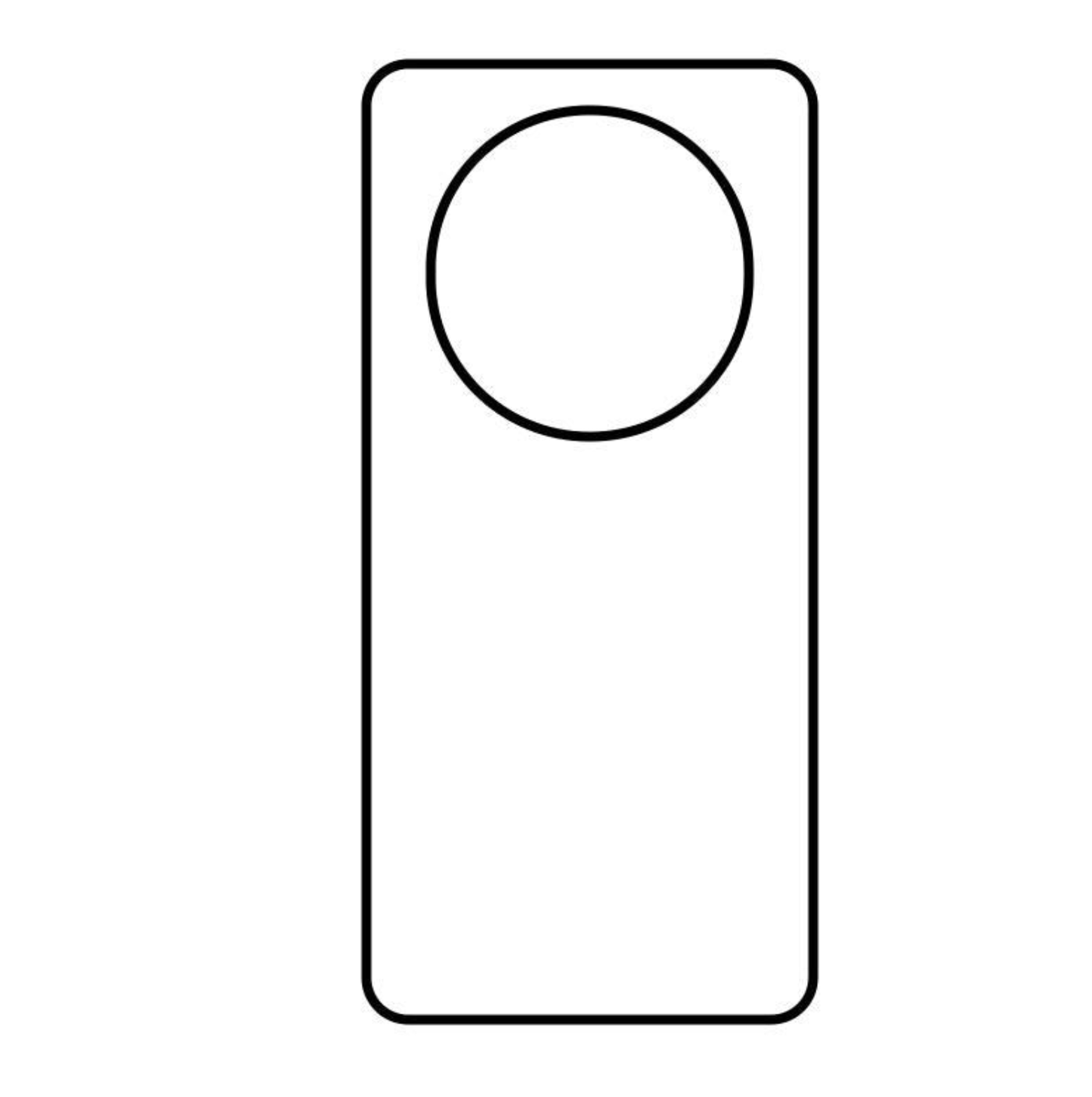 Hülle Sublimation Oppo Reno - Schwarzer Rand