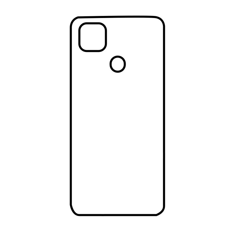 Xiaomi Redmi Sublimation Case - Black Outline