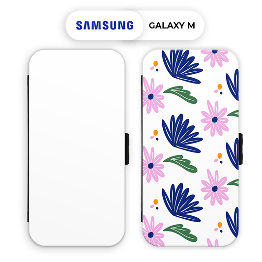 Etui 2D TPU pour Samsung Galaxy M. La face avant est la partie qui peut être imprimée.