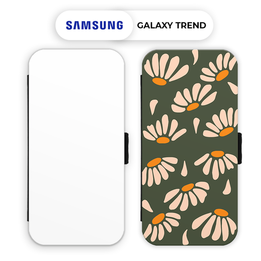 Etui 2D TPU pour Samsung Galaxy Trend. La face avant est la partie qui peut être imprimée.