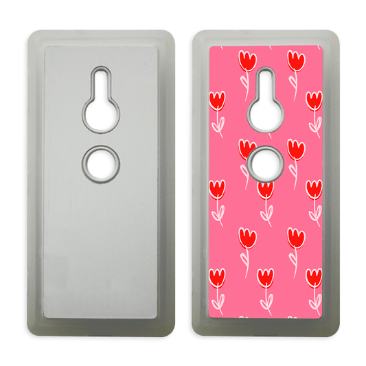 Coque sublimation 2D TPU pour Sony XPeria XZ3, XZ2 Mini, XZ2, XZ. La plaque arrière en aluminium dédiée à la sublimation permet la personnalisation de la coque.