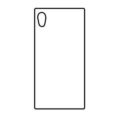 Sony Xperia XA Sublimation Case - Black Outline