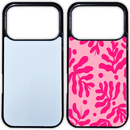 Coque-sublimation.fr Coque Sublimable Iphone 17 Pro Coque Sublimation iPhone Apple - Contour noir Coque Sublimation iPhone Apple - Contour silicone noir