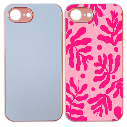 Coque sublimation pour iPhone 16e couleur rose. Coque rigide personnalisée avec impression haute définition, offrant une protection efficace contre les chocs et rayures. Étui de protection design et résistant, compatible iPhone 16e. Accessoire indispensable pour personnaliser et sécuriser votre smartphone Apple avec une coque sublimation de qualité professionnelle.