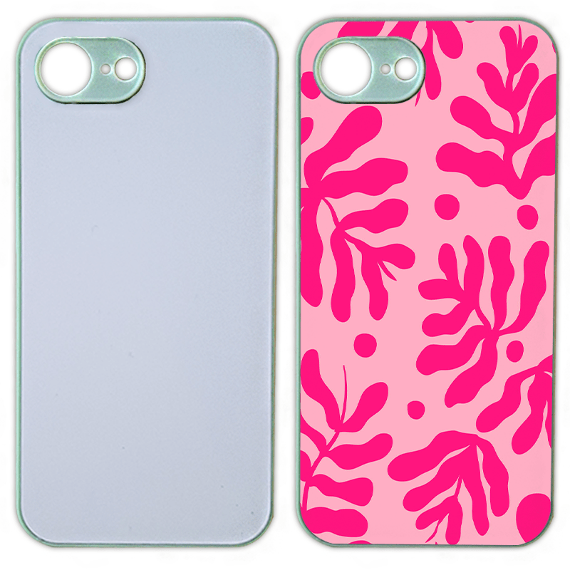 Coque sublimation pour iPhone 16e couleur vert d’eau. Coque rigide personnalisée avec impression haute définition, offrant une protection efficace contre les chocs et rayures. Étui de protection design et résistant, compatible iPhone 16e. Accessoire indispensable pour personnaliser et sécuriser votre smartphone Apple avec une coque sublimation de qualité professionnelle.