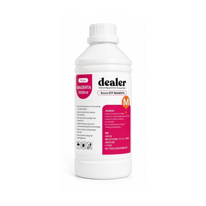 Coque Sublimation Encre Magenta 1 Litre - Encre DTF Pro 1 Litre - Encre DTF Professionnelle – Couleurs haute densité & Résistant