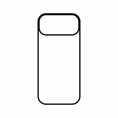 Hülle Sublimation Apple Kompatibel MagSafe - Schwarzer Rand