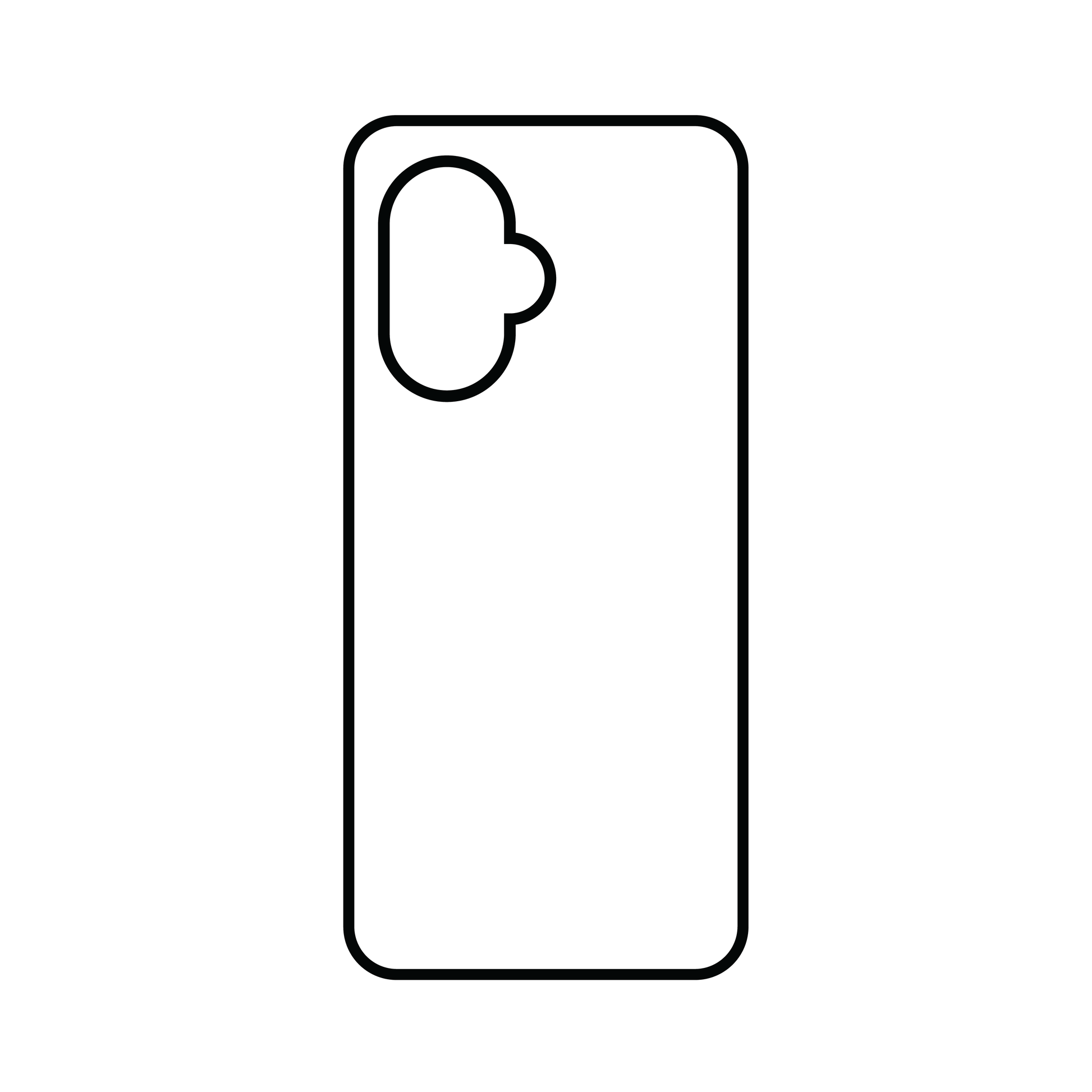 Coque sublimation 2D TPU pour One Plus Nord CE 3. La plaque arrière en aluminium dédiée à la sublimation permet la personnalisation de la coque.