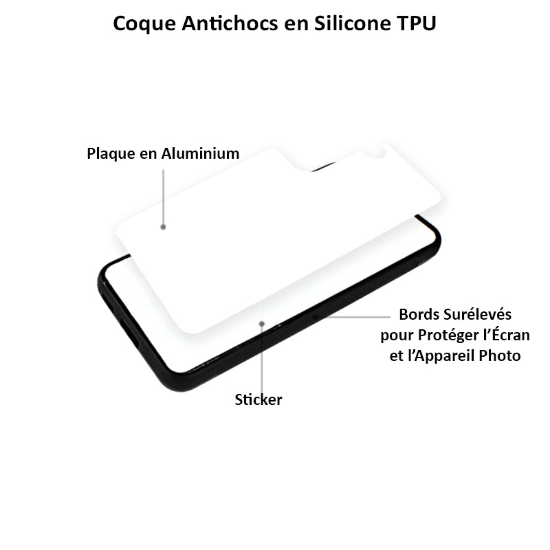 Coque Sublimation Huawei Mate - Contour transparent