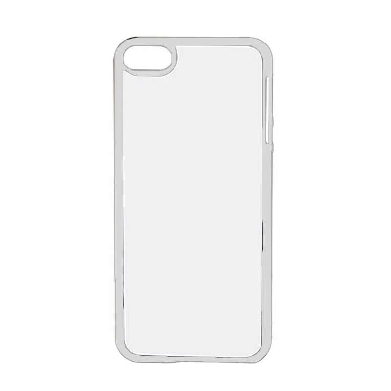 Coque sublimation 2D TPU pour Apple iPhone 15 Pro Max, 15 Pro, 15 Plus, 14, 13, 12, 11, XS, XR, X, SE, 8, 7, 6, 5, 4. La plaque arrière en aluminium dédiée à la sublimation permet la personnalisation de la coque.